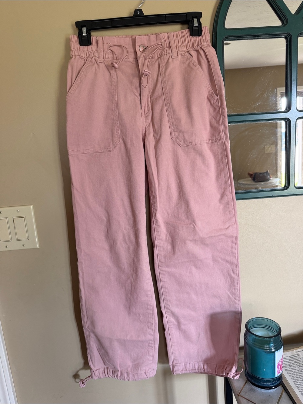 Celebrity Pink Straight Leg Jeans in Dusty Pink